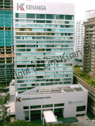 Kenanga International at Jalan Sultan Ismail offers office space for rent